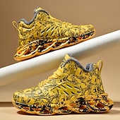 preiswerte Lässige Sneakers-Rote Herren-Sneaker für den Alltag – modisches Design mit auffälligen Prints, ideal als Weihnachtsgeschenk und für festliche Outfits