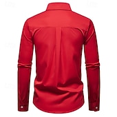 baratos Fantasias masculinas dos anos 1920-Loucos anos 20 Anos 20 Retro Vintage Blusa / Camisa Mafioso Padrinho Corte Justo Fantasia Homens Baile de Máscaras Traje de festa para noite Negócio / Cerimônia / Casamento Festa de Solteira Adulto