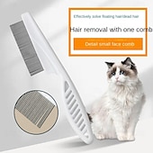 cheap Hair Care-Tear Stain Removal Pet Flea Removal Comb Multifunctional Grooming Comb Durable Dog Cat Comb Pet