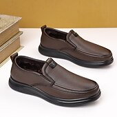 voordelige Slip-On Casual Schoenen-Bruine instapschoenen voor heren, comfortabel en duurzaam, instapmodel, ideaal voor dagelijks gebruik en ontspannen uitstapjes
