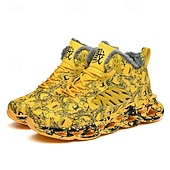 preiswerte Lässige Sneakers-Rote Herren-Sneaker für den Alltag – modisches Design mit auffälligen Prints, ideal als Weihnachtsgeschenk und für festliche Outfits