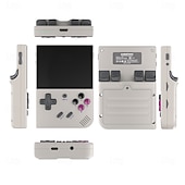 abordables Jeux vidéo-console de jeux portable rétro Anbernic RG35XX Plus, système Linux, écran IPS 3,5 pouces, lecteur vidéo de poche