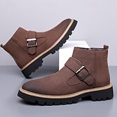 abordables Bottes de Chelsea-Bottes Chelsea turquoise pour hommes – élégantes et résistantes, idéales pour les sorties hivernales décontractées et les activités de plein air
