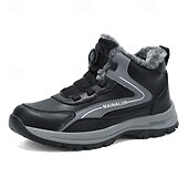 preiswerte Winter- und Schneestiefel-Graue Herren-Wintersneaker – isoliert und stützend, ideal für aktive Wintertage, Wandern und Outdoor-Sportarten
