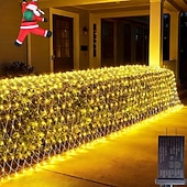 olcso Hálózatra csatlakoztatható elektronika-Háló Fények Csatlakoztatható Vízálló Fényfüzér Átlátszó Drót 8 Móddal Alacsony Feszültségű Biztonságos Dugó Benti/Kültéri Udvar Fűszeres Buli Esküvő Fesztivál Fa Díszítő Fény Kiegészítők