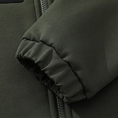 זול קפוצ&amp;#39;ון פליס-בגדי ריקוד גברים קפוצ'ון קפוצ'ון רוכסן מלא קפוצ'ון עם רוכסן רוכסן קפוצ'ונים קפוצ'ון פליז שרפה שחור ירוק צבא אודם קפה עם קפוצ'ון אחיד שרוך לרכוס כיס ספורט וחוץ יומי חגים פוליאסטר