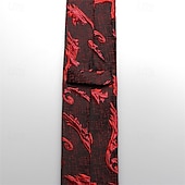 voordelige Herenstropdassen &amp; vlinderdassen-Voor heren Stropdassen Modieus Klassiek Modern eigentijds Met Patroon Bruiloft Alledaagse kleding