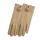 levne rukavice-Dámské 1 pár Špičky prstů / Zimní rukavice Aktivní / Šik ven Rukavice - Bez vzoru