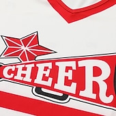 お買い得  職業と制服のコスチューム-ファンシーコスチューム ユニフォーム チアリーダー 子供用 女の子 ハロウィーン カーニバル パーティー 性能 ドレスアップ