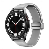 olcso Samsung óraszíjak-Óraszíj mert Samsung Galaxy Watch 7/6/5/4 40/44mm, Watch 6 Classic 43/47mm, Watch 4 Classic 42/46mm Szilikon Csere Szíj Állítható Sportszíj Modern csat Karszalag