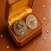  DD-214 - È una cosa da veterano moneta commemorativa DD-214 moneta da sfida veterano DD-214 regalo per famiglie di veterani e amici veterani in pensione