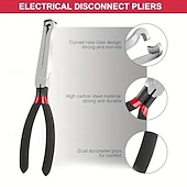 お買い得  車両サービス-3個のプロフェッショナル自動車用電気コネクタセパレーター &amp;60度角度付き切断プライヤーセット &amp;ストレートジョー設計、ワイヤー除去ツール、車のセンサー、コネクタ用の高耐久性の精密