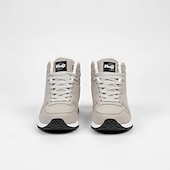 billige Snow &amp; Winter Boots-vintersneakers i imitert semsket skinn for kvinner med mykt fôr - uformelle varme snøresko for kaldt vær
