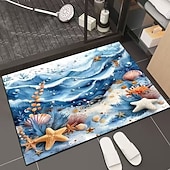 baratos Tappeto da bagno-3D Optical Illusion Doormat Visual Trap Floor Mat Non Slip Water Absorbing for Bathroom Shower Entryway Indoor Outdoor Diatomaceous Earth Quick Dry Absorbent 20 x 31 inch