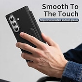 economico Cover Samsung-telefono Custodia Per Samsung Galaxy Piegatura a Z 7 Z Fold 6 Z Fold 5 Z Fold 4 Z Fold 3 Custodia a Flip con Supporto con Proteggi Schermo Protezione Completa Retrò PC