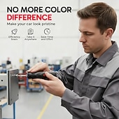 abordables Juegos de destornilladores-Destornillador eléctrico inalámbrico, destornillador inalámbrico mejorado con juego de brocas, kit de herramientas pequeño con 13 puntas, carga tipo C, ideal para muebles y reparaciones domésticas.