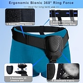 halpa Tukisiteet ja tuet-Tyrätukivyö miehille tai naisille yksipuoliseen nivustyrään tai muihin tyriin, irrotettavilla pehmusteilla, säädettävä vyötärövyö vatsan puristukseen, lannetuki