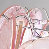 お買い得  クリスタルシャンデリア-ピンクのムラーノガラスの円盤のシャンデリア