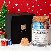 cheap Gifts-Ideal Christmas Gifts for Grandkids Girls Boys, Bible Verse Jar Christian Gifts For Women Birthday Gifts For Women Bible Jar Easter Basket Stuffers Graduation Gifts For Her Easter Gifts For Kid Gifts