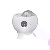 halpa Huoneen koristevalot-Uusi äänen projektivalo Bluetooth-sovellus kaukosäätimellä valkoisen kohinan tunnelma pieni yövalo tunnelmavalon koditeatteri syntymäpäivä ystävänpäivälahja