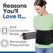 cheap Braces &amp; Supports-Plus Size Hernia Belt for Men &amp; Women  Post Surgery Abdominal Binder Postpartum Belly Band Belly Wrap  Hysterectomy Umbilical Inguinal Hernia  Belly Binder &amp; Tummy Tuck  Fajas Para Hombres