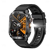 ieftine Selecții de valoare-Ceas inteligent A1 1 inch smartwatch pentru fitness ceas de alergare Bluetooth compatibil cu Android iOS bărbați rezistent la apă apeluri hands-free tracker de pași IP 67 carcasa de 40mm Cadou de