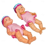 Недорогие Снижено до $30-электрические водонепроницаемые куклы-младенцы, плавающие в ваннах и бассейнах