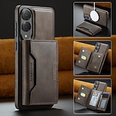 baratos Capa Samsung-telefone Capinha Para Samsung Galaxy S25 Ultra Plus S25 Edge S24 Ultra Plus S23 Ultra Capa para Cartão Wallet Com Suporte Antichoque Retro Couro PU