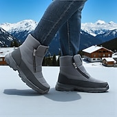 cheap Winter &amp; Snow Boots-Men's Waterproof Insulated Snow Boots - Non-Slip Warm Outdoor Hiking Boots for Winter Sports and Cold Weather