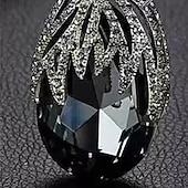 economico collane e ciondoli-1 pezzo Collana con pendente Collana For Per donna Cristallo Streetwear Quotidiano Lega goccia