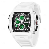 ieftine Ceasuri Quartz-Ceas de mână electronic cu quartz pentru bărbați SANDA 3391 cu modă calendar luminos șocuri sport și rezistent la apă