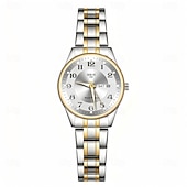 olcso Quartz órák-Női Óra Divatos és Kasuális Elegáns Női Díszítő Óra Két Naptárral Éjjeli Fény Kijelzés A Legjobb Anyák Napi Ajándék Választás Nőknek