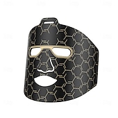 halpa Kasvojen hoitolaitteet-uusi tuote led-punainen valo kauneus kasvonaamio fda-sertifioitu kotitalouksien silikoninen kasvonaamio valohoito kasvojen kauneuslaite led-valoa emittoiva kasvonaamio kaulahihnalla usb-lataus 2500 ma