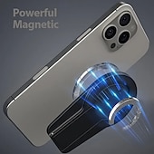 levne Stojany na telefony-2 balení nového skládacího lehkého dvoustranného magnetického stojánku na telefon pro iPad stolní stojan s otočným přenosným držákem na tablet stojan na telefon s trojím nastavením