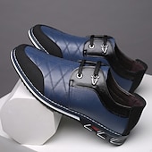 economico Scarpe casual degli uomini-scarpe slip-on trapuntate rosse e nere da uomo con lacci elastici - calzature casual alla moda per le uscite del fine settimana