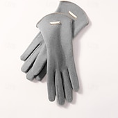 levne rukavice-Dámské 1 pár Špičky prstů / Zimní rukavice Aktivní / Šik ven Rukavice - Bez vzoru Tisk