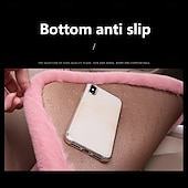 Недорогие Чехлы на автокресла-Подушка на сиденье автомобиля из разноцветного плюша с мехом кролика, теплая, зимняя, квадратная, из толстой шерсти, для водителя или второго пилота, универсальный чехол