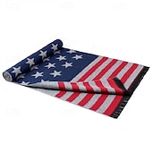 Недорогие Мужские шарфы и перчатки-Муж. Прямоугольный платок на открытом воздухе На каждый день Повседневные Темно-красный Красный ШАРФ