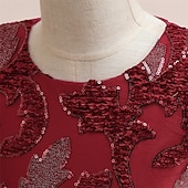 preiswerte Partykleider-Kinder Mädchen Kleid Partykleid Einfarbig Ärmellos Formell Leistung Besonderer Anlass Knotenbinde Netz Mode Täglich Prinzessin Polyester Maxi Partykleid Schwingkleid Tüllkleid Sommer Frühling 5-12