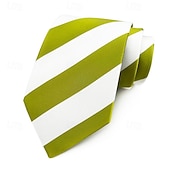 Недорогие Мужские галстуки и бабочки-Муж. Галстуки Мода Классика Современный современный В полоску Свадебные прием На каждый день