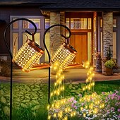 cheap Outdoor Lights-2 Color Lights/warm Light Solar Water Bottle Lights Outdoor Light Sensing Automatic Switch Suitable for Various Scenarios Such As Gardens Lawns Courtyards and Tabletops As A Friend's Housewarmin