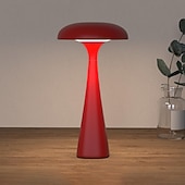 abordables Lampes de table-Lampe de table LED rechargeable 3 W, à intensité variable, commande tactile, portable avec interrupteur, 3 températures de couleur (3000 K/4500 K/6000 K), idéale pour le salon et la chambre.