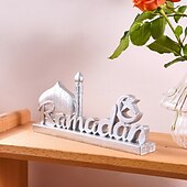 זול רמדאן ועיד-חפצים דקורטיביים, שרף מודרני עכשווי עמיד במים ל קישוט הבית מתנות 1 pc