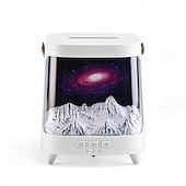 cheap Humidifiers &amp; Dehumidifiers-Air Spray Humidifier with Essential Oil Fragrance Expansion Function Adjustable Seven Color Light Suitable for Home Bedroom and Holiday Gifts Bedroom Rain Humidifier Desktop Humidifier Living Roo