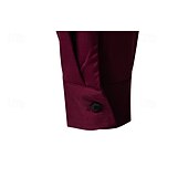 baratos Fantasias masculinas dos anos 1920-Loucos anos 20 Anos 20 Retro Vintage Blusa / Camisa Mafioso Padrinho Corte Justo Fantasia Homens Baile de Máscaras Traje de festa para noite Negócio / Cerimônia / Casamento Festa de Solteira Adulto