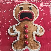 cheap Ugly Sweaters-Ugly Christmas Sweater Men's Gingerbread Pullover Sweater Jumper Knitwear Crewneck Casual Vacation Daily Festival Print Keep Warm Long Sleeve Spring Fall Winter White Red Purple