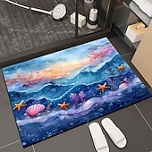 baratos Tappeto da bagno-3D Optical Illusion Doormat Visual Trap Floor Mat Non Slip Water Absorbing for Bathroom Shower Entryway Indoor Outdoor Diatomaceous Earth Quick Dry Absorbent 20 x 31 inch