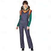 voordelige Kostuums voor dames-Sci-Fi tv-show 80s geïnspireerd meisje Fancy kostuum Jumpsuit Onesie-kostuum Carnavalskostuum Cosplay for Dames Volwassenen Kerstmis Carnaval Boekenweek Feest Prestatie