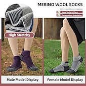 levne pánské ponožky-Pánské 6 párů Ponožky Koşu Çorapları Ponožky pro běžné nošení Multi Color Barva Barevné bloky Venkovní Dovolená Denní nošení Střední Jaro Podzim Módní Šik ven