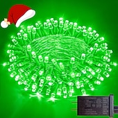 cheap Plug String Lights-Christmas Tree Decorative String Lights Fairy String Lights 8 Function Low Voltage Safety Plug in Holiday Wedding Party Atmosphere Decorative Lights Props 10/20/30/50/100 meters